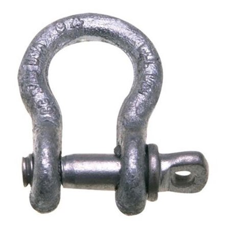 COOPER HAND TOOLS APEX Cooper Hand Tools Campbell 193-5411605 419 1 Inch 8-1-2T Anchor Shackle W-Screw Pin Carbon 193-5411605